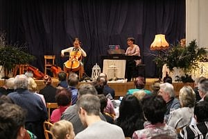 Alma Mater organizovala již podruhé Tříkrálový koncert – sobota 4.1.2020 v Soklovně Záblatí – fotografie 11