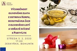Ochutnávka čaje z olivového listí s Evou z Korfu & Partylite svíčky s Monikou – workshop – fotografie 1