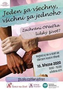 Slezská univerzita, Obchodně podnikatelská fakulta v Karviné dává Šanci na život – na náboru d – fotografie 1